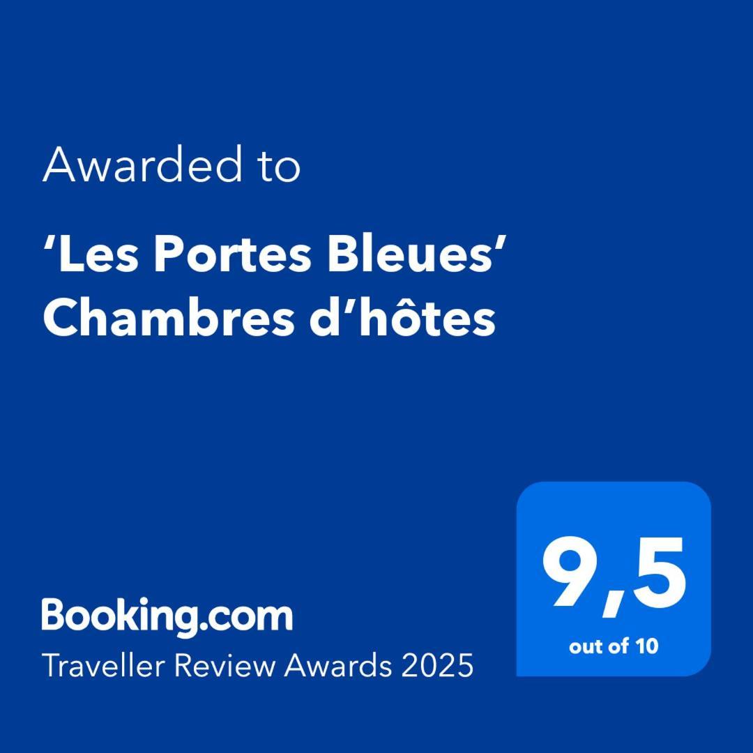 'Les Portes Bleues' Chambres D'Hotes Langourla Bagian luar foto